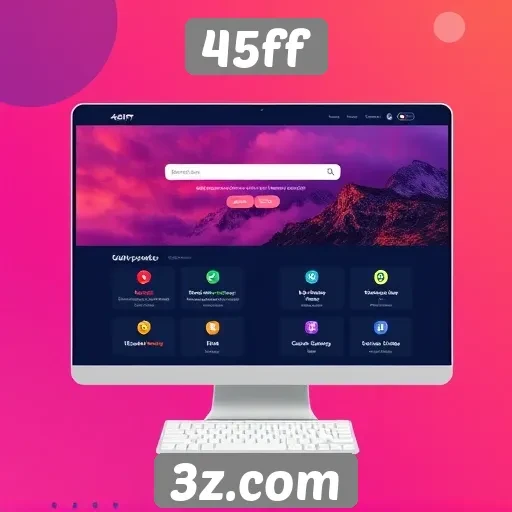 Avaliação detalhada dos recursos do site 45ff