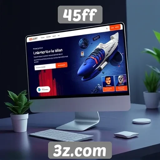 Explore a interface intuitiva do site 45ff